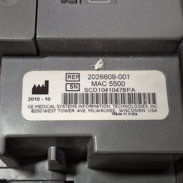 GE Healthcare MAC 5500 ECG with CAM Module