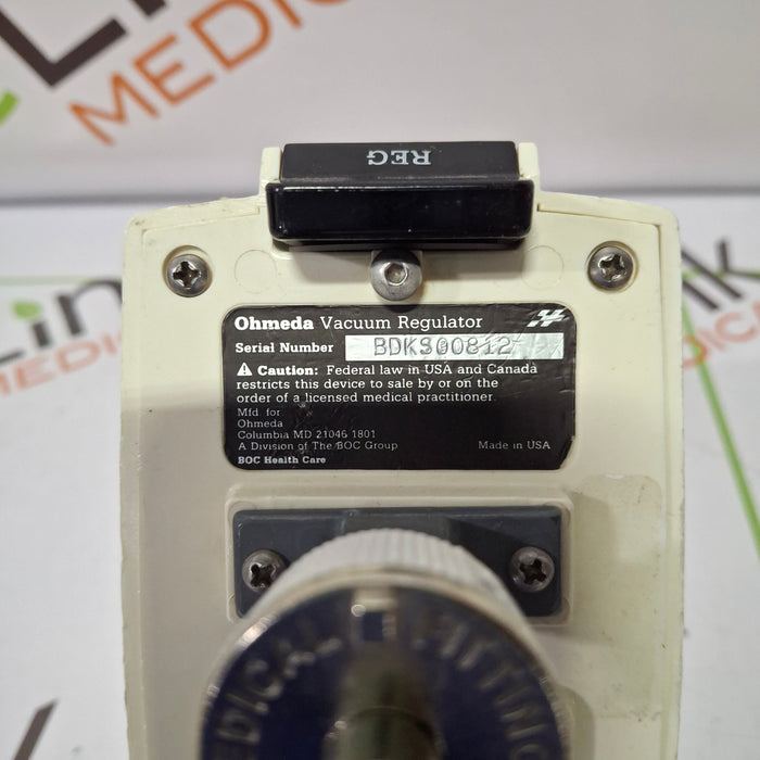 Ohmeda Medical 200 Intermittent Suction Unit