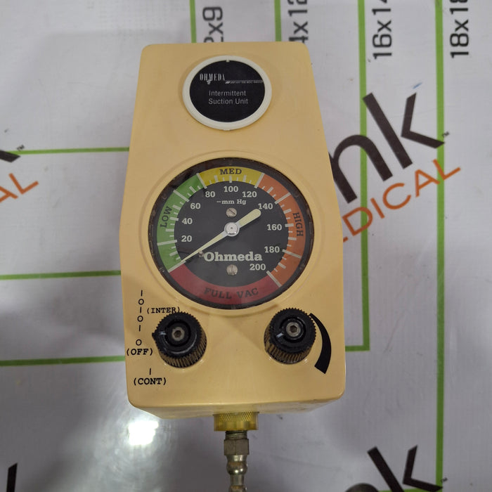 Ohmeda Medical Ohmeda Medical 200 Intermittent Suction Unit Respiratory reLink Online