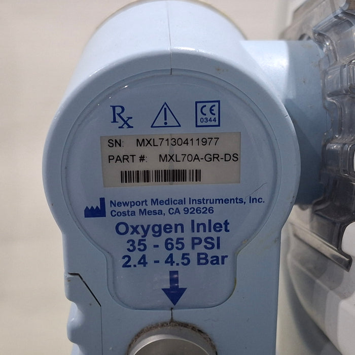 Newport Medical HT70 Plus Ventilator