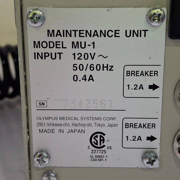 Olympus MU-1 Leakage Tester