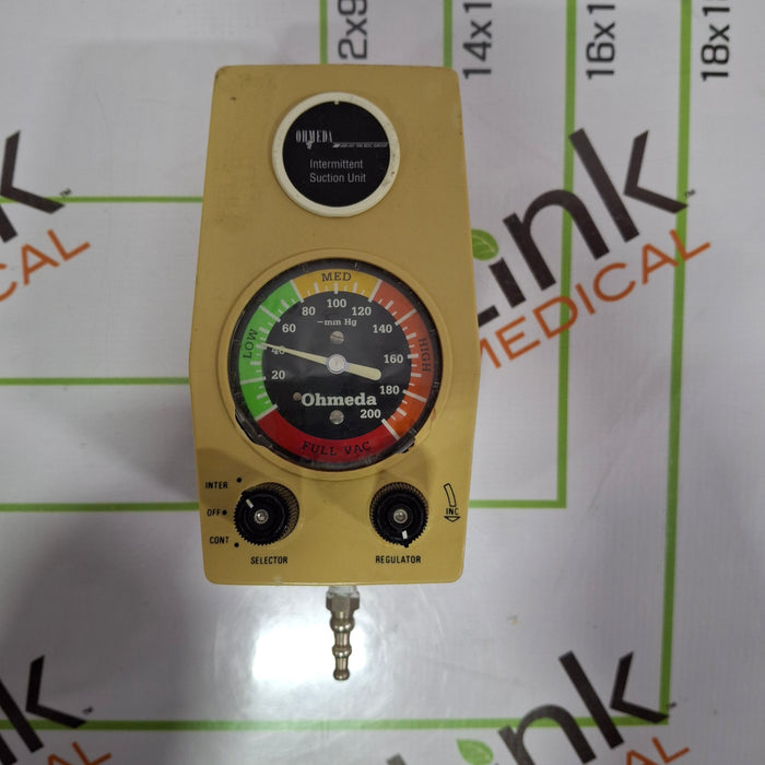 Ohmeda Medical 200 Intermittent Suction Unit