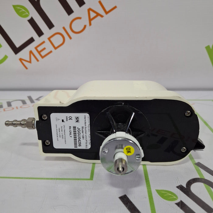 Ohio Medical Corporation 1251 Suction Regulator