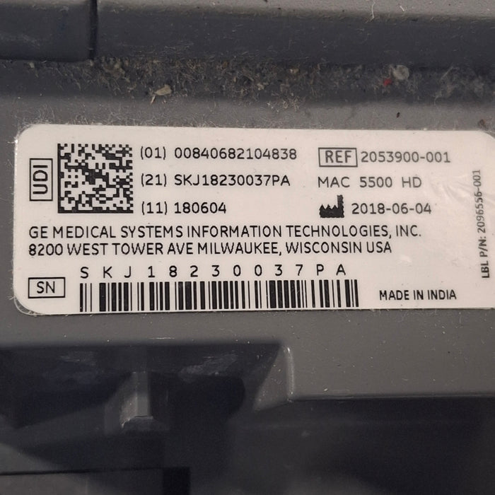 GE Healthcare MAC 5500 HD ECG without CAM Module