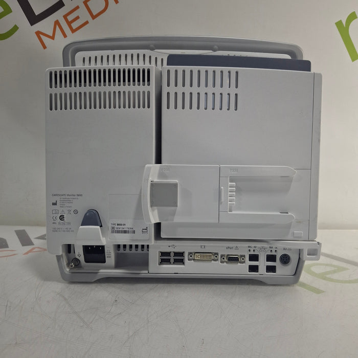 GE Healthcare Carescape B650 Post Anesthesia Care Patient Monitor
