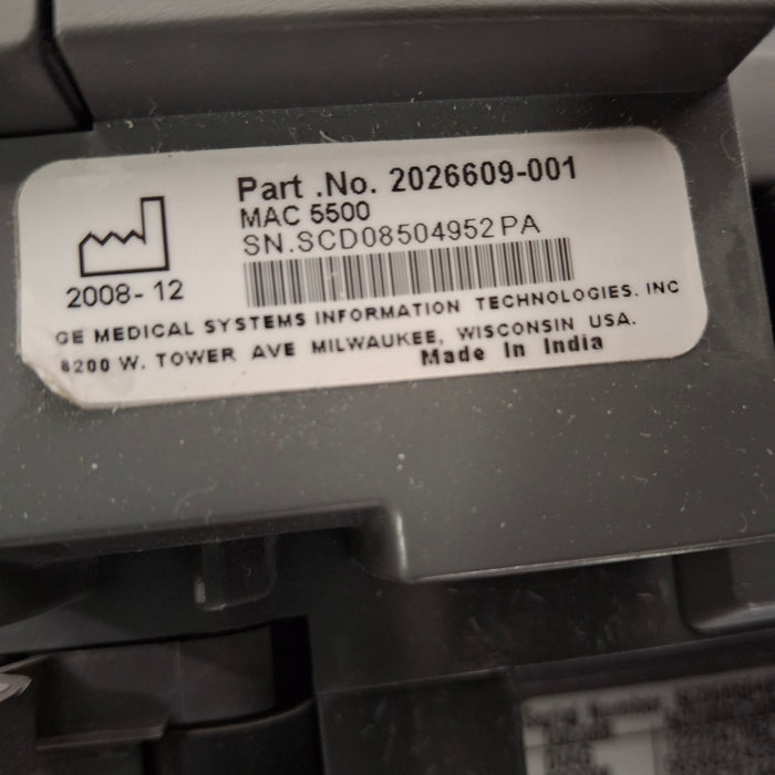 GE Healthcare MAC 5500 ECG without CAM Module