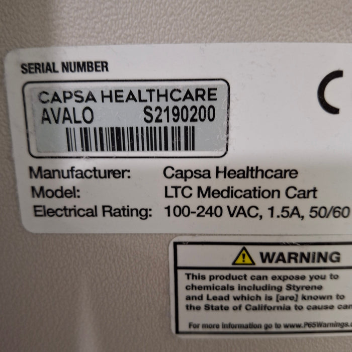 Capsa Solutions Avalo Medication Cart