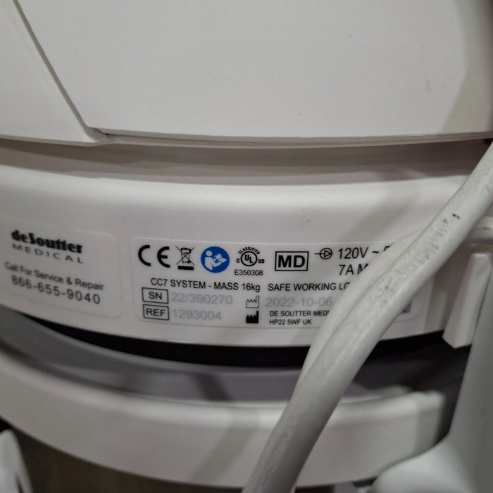DeSoutter Medical Clean Cast CC7 Cast Vaccum System