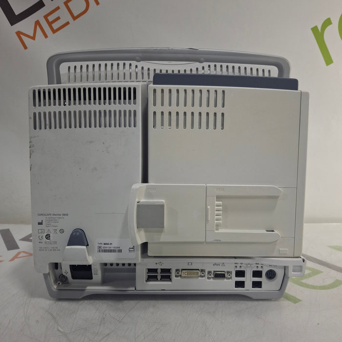 GE Healthcare Carescape B650 Post Anesthesia Care Patient Monitor