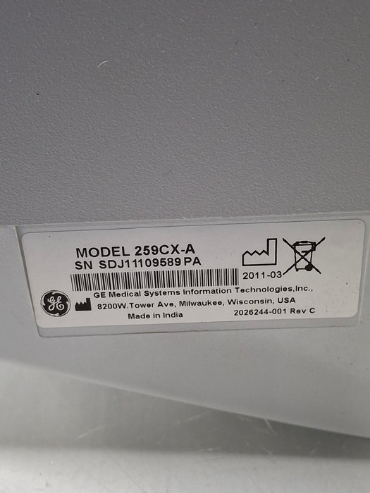 GE Healthcare GE Healthcare Corometrics 250cx Series Model 259cx Fetal Monitor Patient Monitors reLink Online