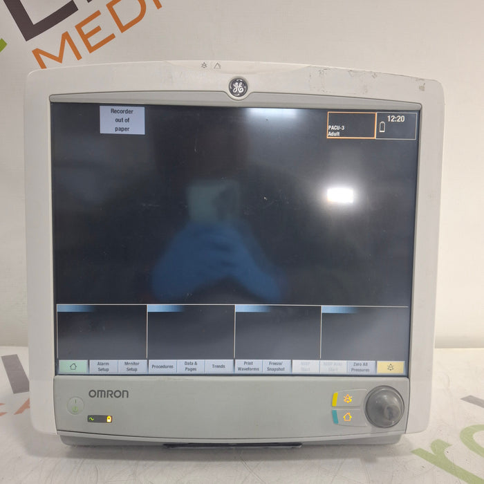 GE Healthcare Carescape B650 Post Anesthesia Care Patient Monitor