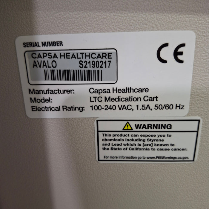 Capsa Solutions Avalo Medication Cart