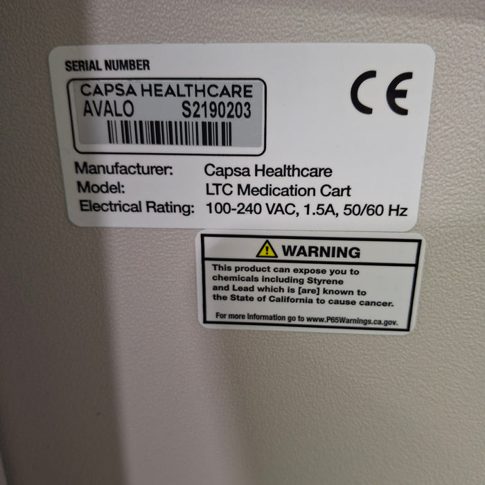 Capsa Solutions Avalo Medication Cart