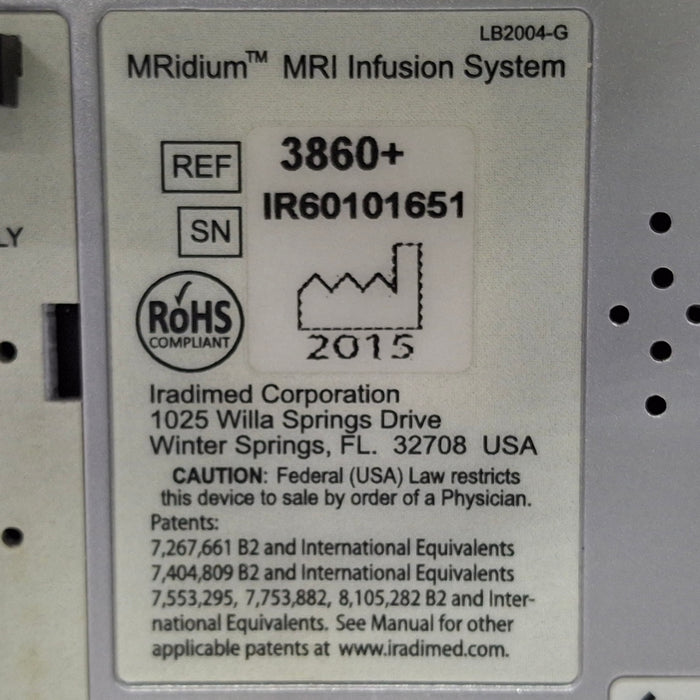 Iradimed MRidium 3860+ MRI Infusion Pump