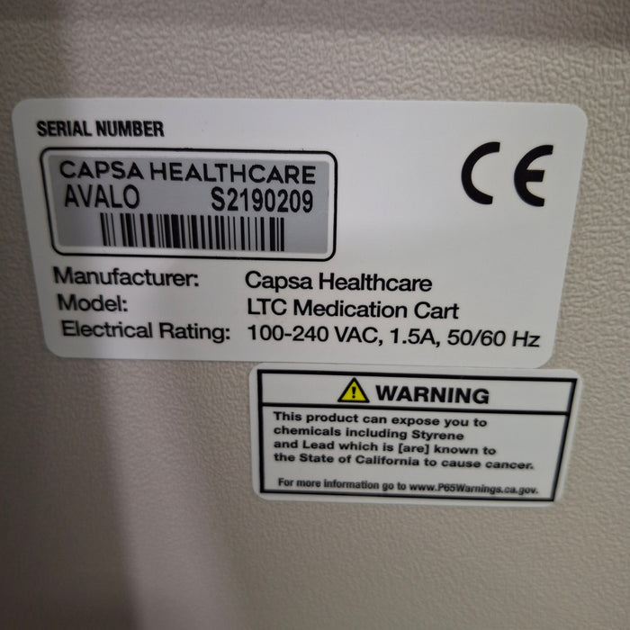 Capsa Solutions Capsa Solutions Avalo Medication Cart Medical Furniture reLink Online