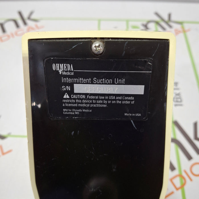 Ohmeda Medical 200 Intermittent Suction Unit