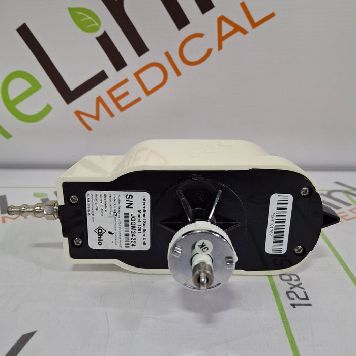 Ohio Medical Corporation Ohio Medical Corporation 1251 Suction Regulator Respiratory reLink Online