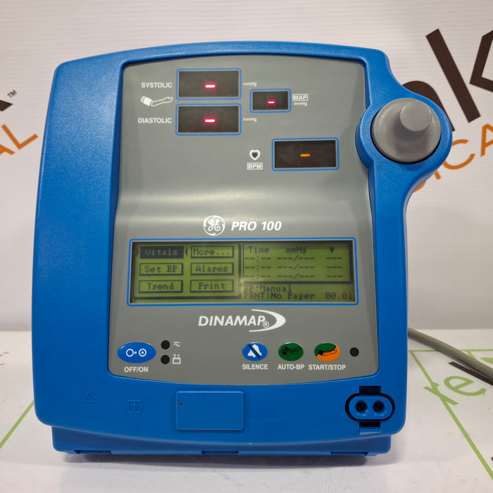 GE Healthcare Dinamap Pro 100 Vital Signs Monitor