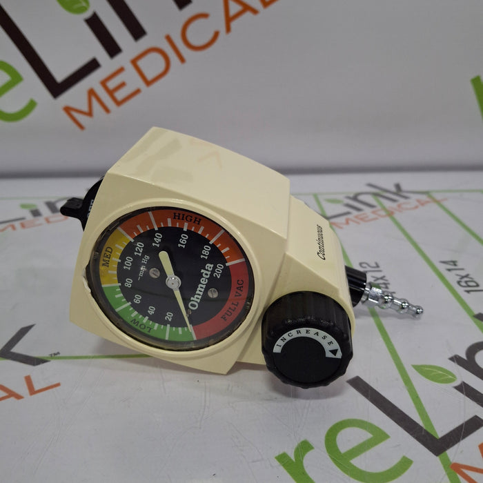 Ohmeda Medical Continuous Vacuum Regulator