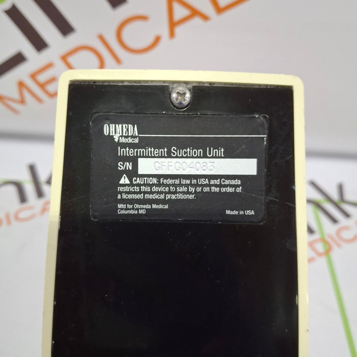 Ohmeda Medical 200 Intermittent Suction Unit
