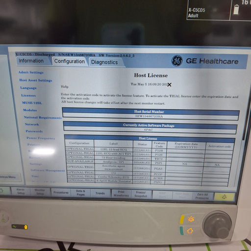 GE Healthcare GE Healthcare Carescape B650 Post Anesthesia Care Patient Monitor Patient Monitors reLink Online
