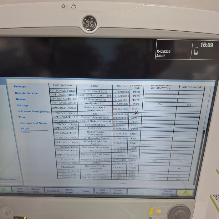 GE Healthcare GE Healthcare Carescape B650 Post Anesthesia Care Patient Monitor Patient Monitors reLink Online