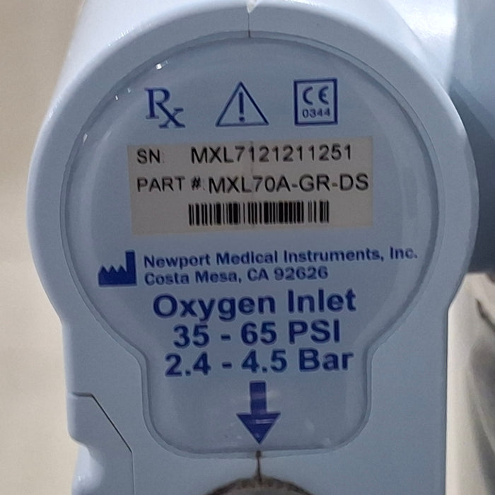 Newport Medical HT70 Plus Ventilator
