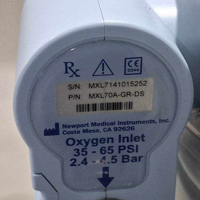 Newport Medical HT70 Plus Ventilator