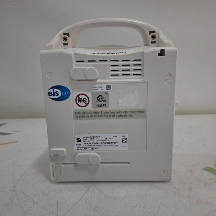 Nihon Kohden BSM-1773 Life Scope PT Transport Patient Monitor