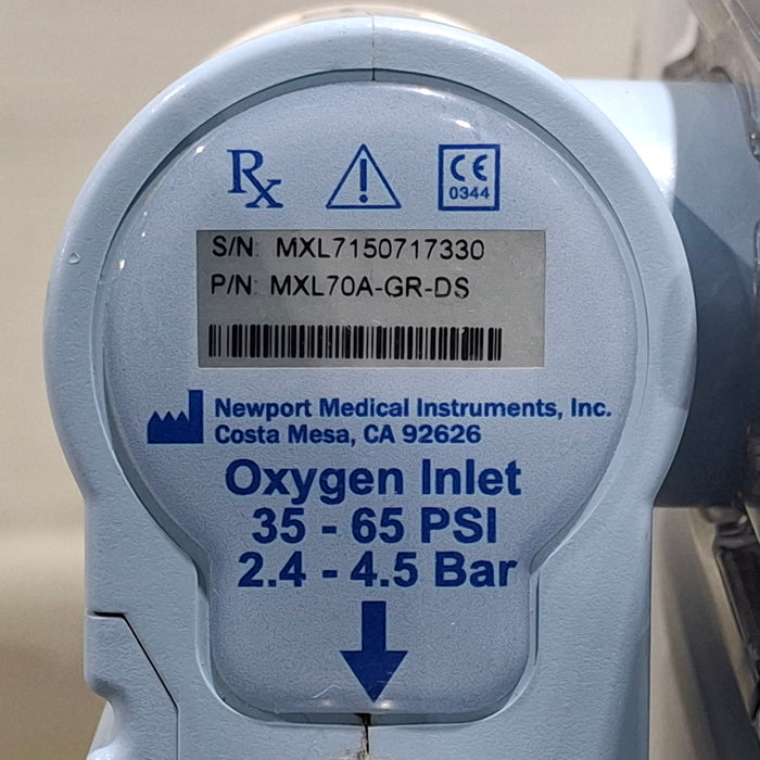 Newport Medical HT70 Plus Ventilator