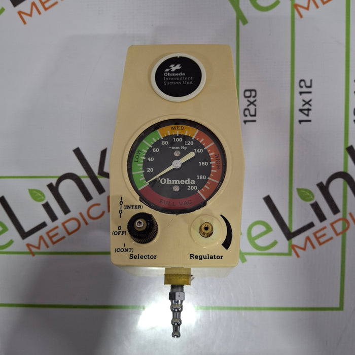 Ohmeda Medical 200 Intermittent Suction Unit