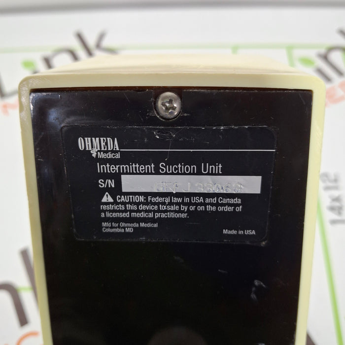 Ohmeda Medical 200 Intermittent Suction Unit