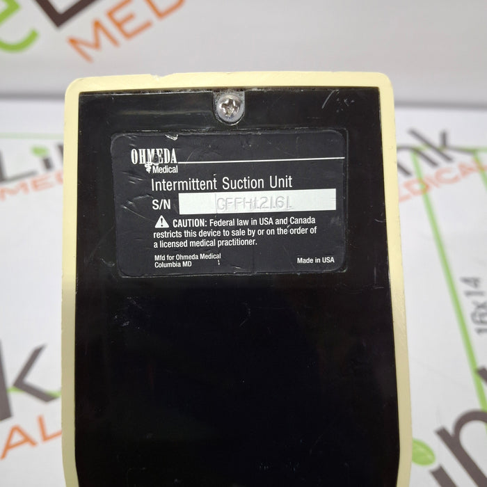 Ohmeda Medical 200 Intermittent Suction Unit