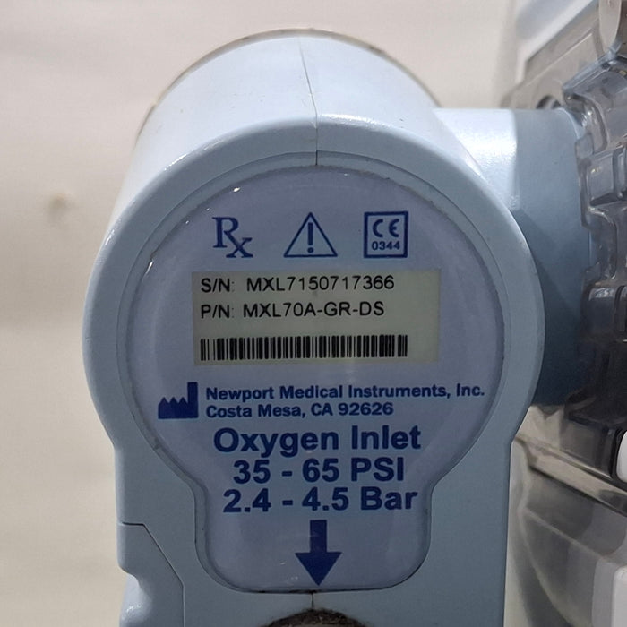 Newport Medical HT70 Plus Ventilator