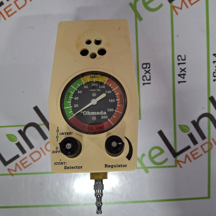 Ohmeda Medical 200 Intermittent Suction Unit