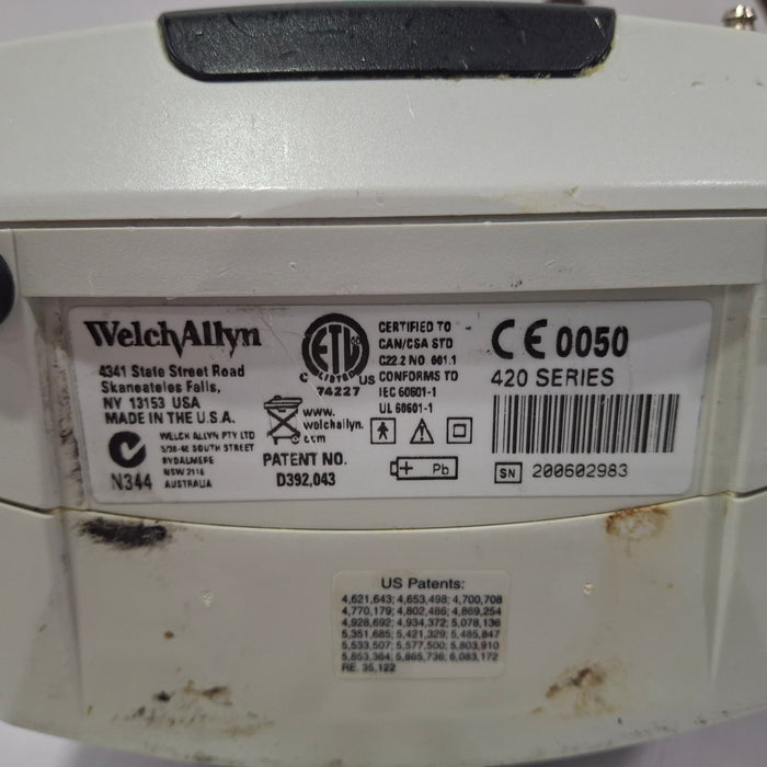 Welch Allyn Spot 420 - NIBP, Temp Vital Signs Monitor