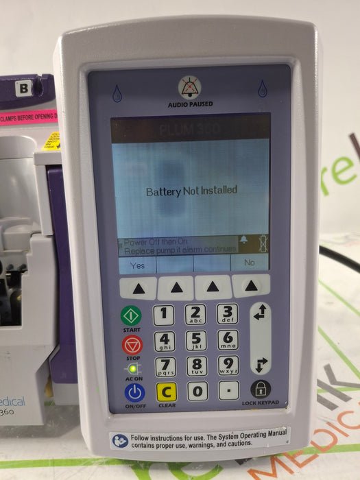 Hospira / ICU Medical Plum 360 Infusion Pump