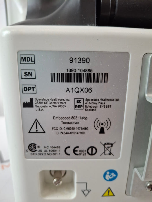 Spacelabs Healthcare 91390 - QUBE Patient Monitor