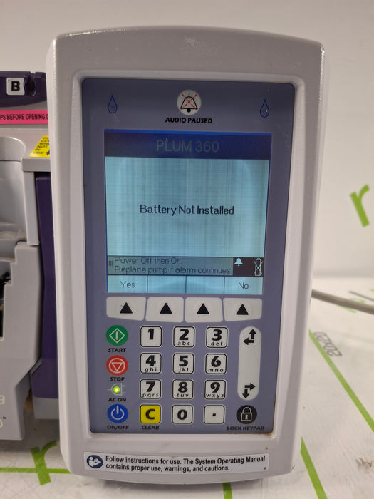 Hospira / ICU Medical Plum 360 Infusion Pump