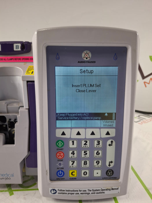 Hospira Hospira / ICU Medical Plum 360 Infusion Pump Infusion Pump reLink Online