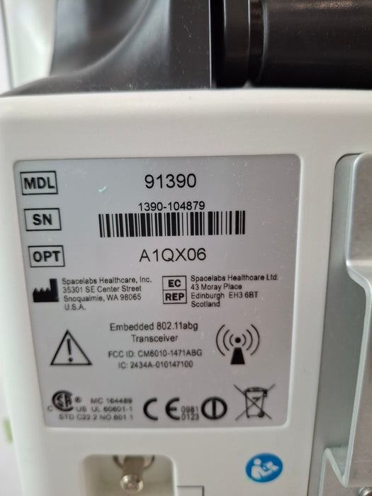 Spacelabs Healthcare 91390 - QUBE Patient Monitor