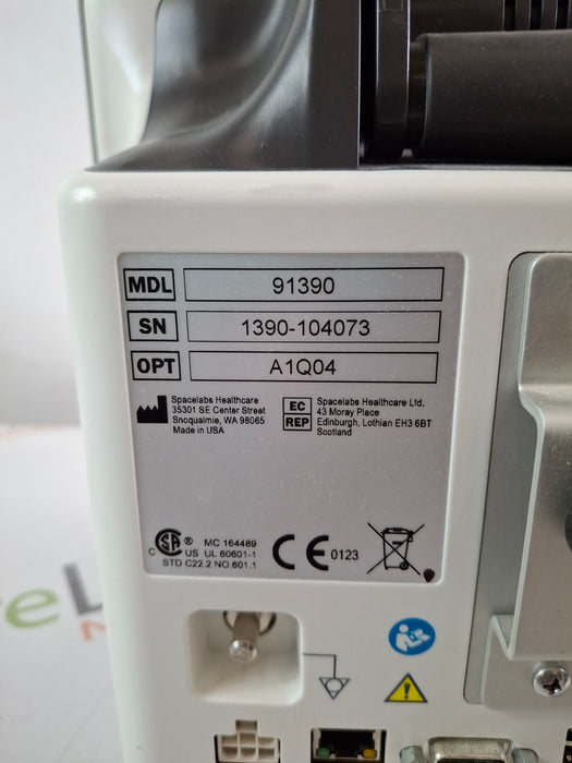 Spacelabs Healthcare Spacelabs Healthcare 91390 - QUBE Patient Monitor Patient Monitors reLink Online