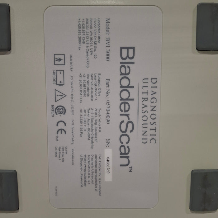 Verathon Medical, Inc Verathon Medical, Inc BladderScan BVI 3000 Bladder Scanner Surgical Equipment reLink Online