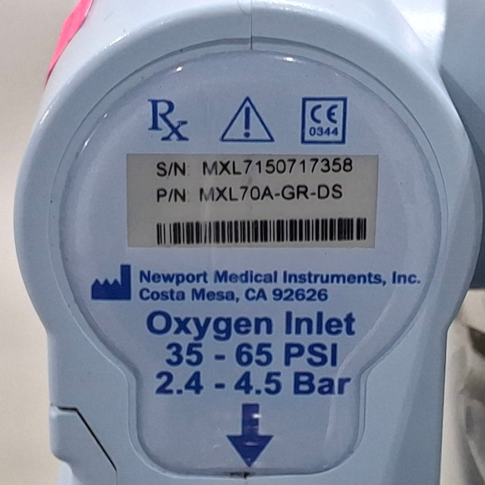 Newport Medical HT70 Plus Ventilator
