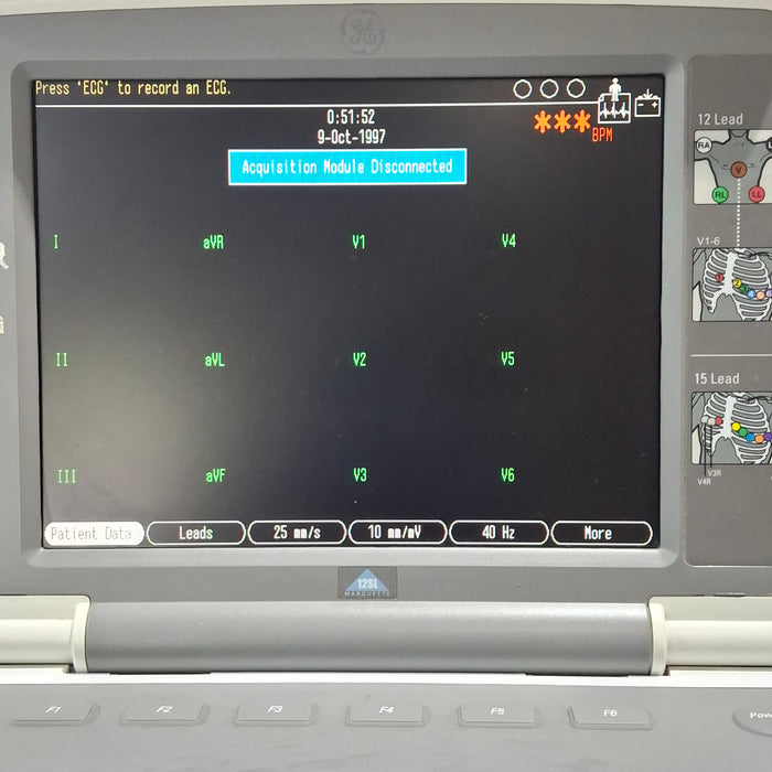 GE Healthcare MAC 5500 HD ECG without CAM Module