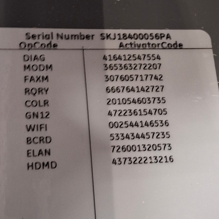 GE Healthcare MAC 5500 HD ECG without CAM Module