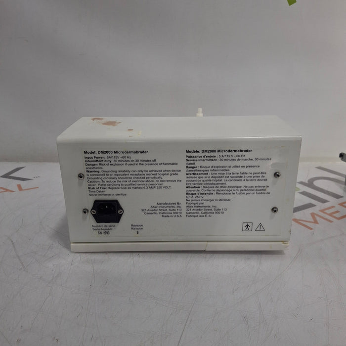 Altair DiamondTome Microdermabrasion Machine