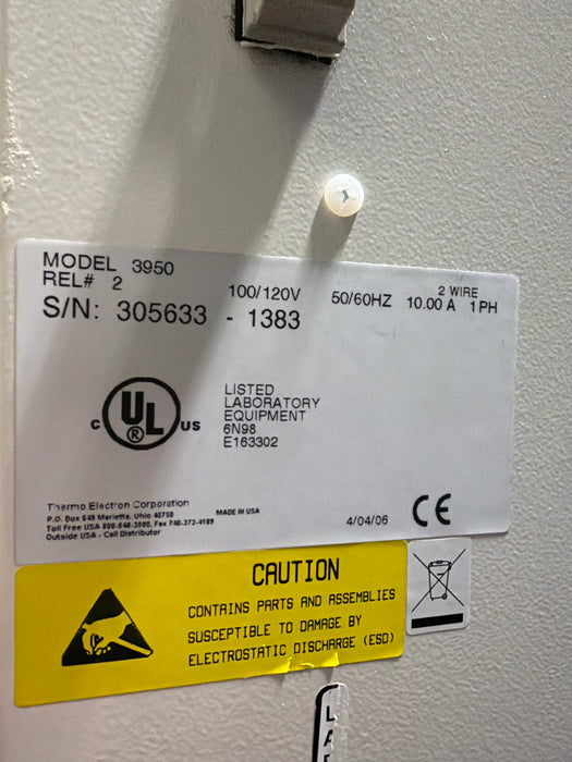 Thermo Scientific 3950 Reach-In CO2 Incubator