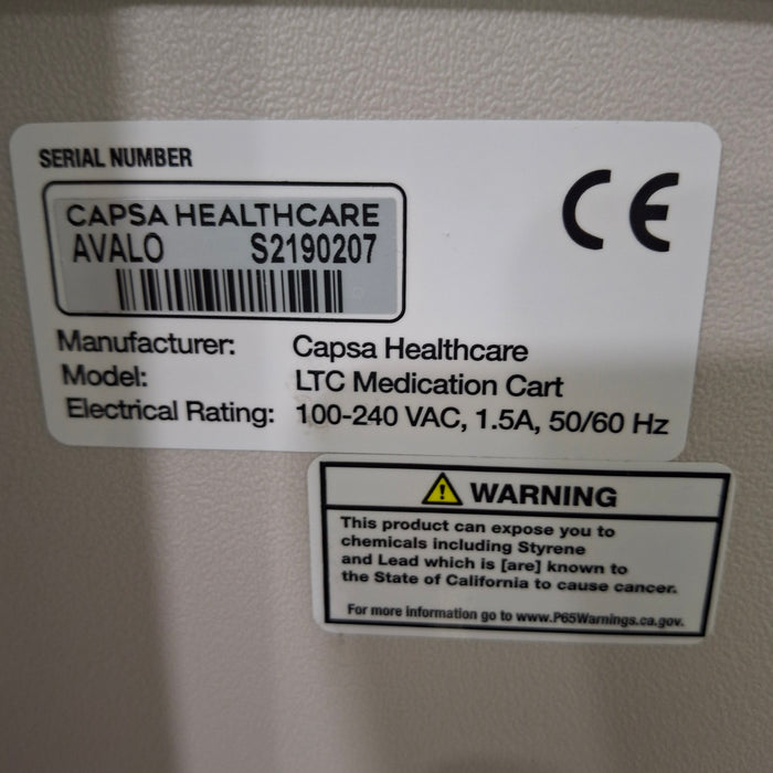 Capsa Solutions Avalo Medication Cart
