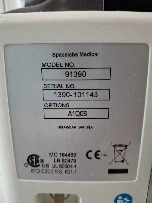 Spacelabs Healthcare 91390 - QUBE Patient Monitor